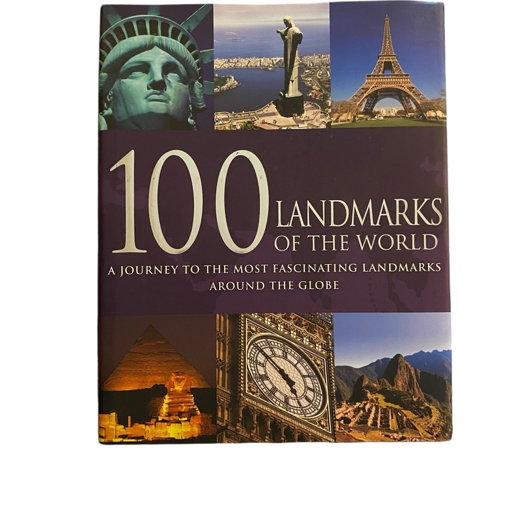 100 Landmarks of the World Coffee Table Book Gift 
great photographs Educational